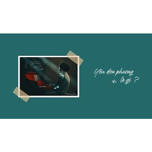 h0n | YÊU ĐƠN PHƯƠNG LÀ GÌ ? | OFFICIAL LYRICS VIDEO