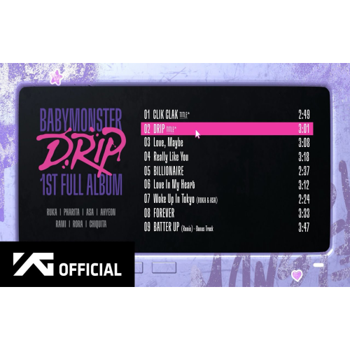 BABYMONSTER - ‘DRIP’ (Official Audio)