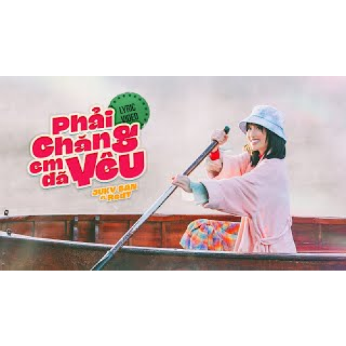 PHẢI CHĂNG EM ĐÃ YÊU - JUKY SAN ft. REDT | OFFICIAL LYRICS VIDEO